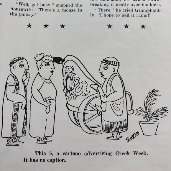 VINTAGE 3 OHIO UNIVERSITY THE GREEN GOAT MAGAZINE REEMERGENCE 1954 1955 - Picture 13 of 16